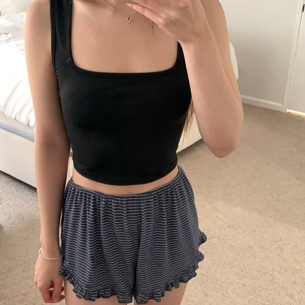 Square neck tank top